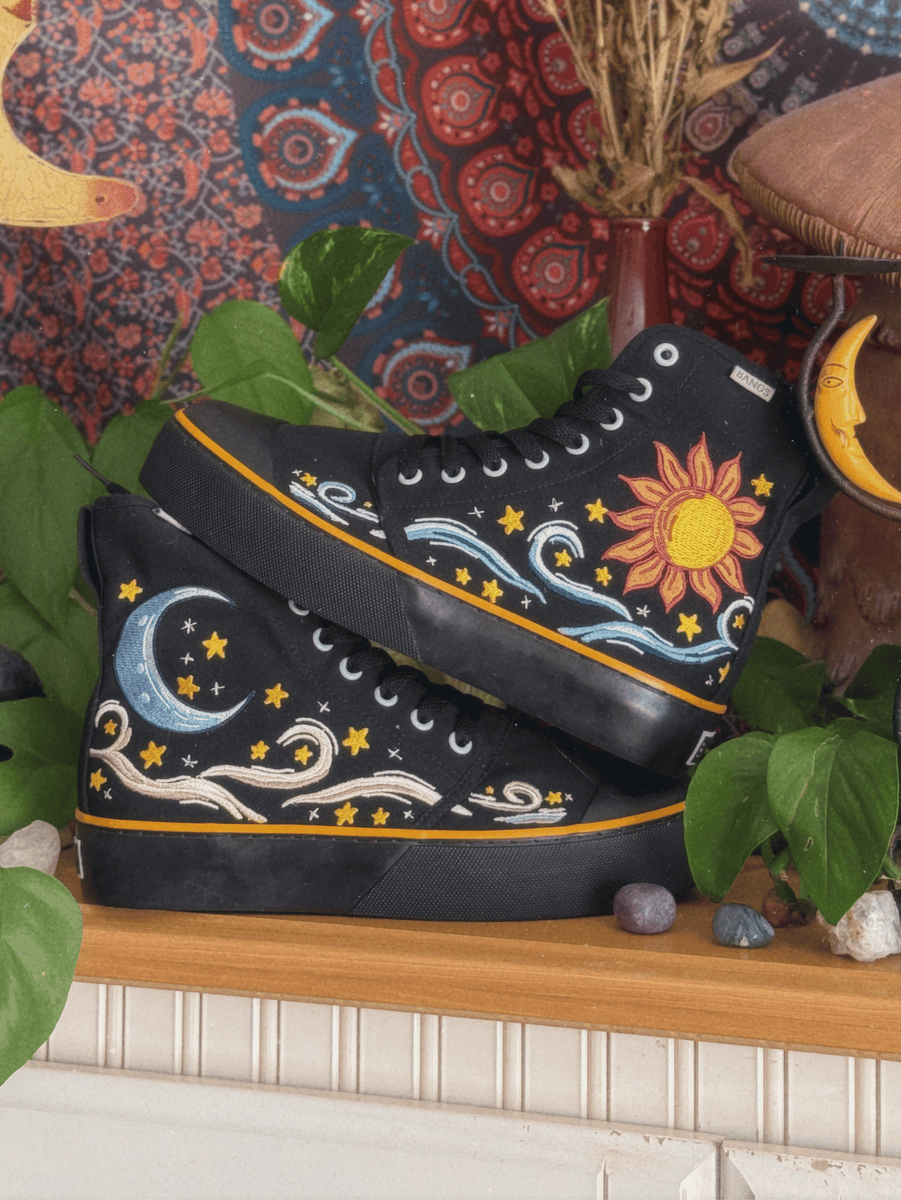 Onyx Dawn to Dusk Platform High Top – BANGS Shoes