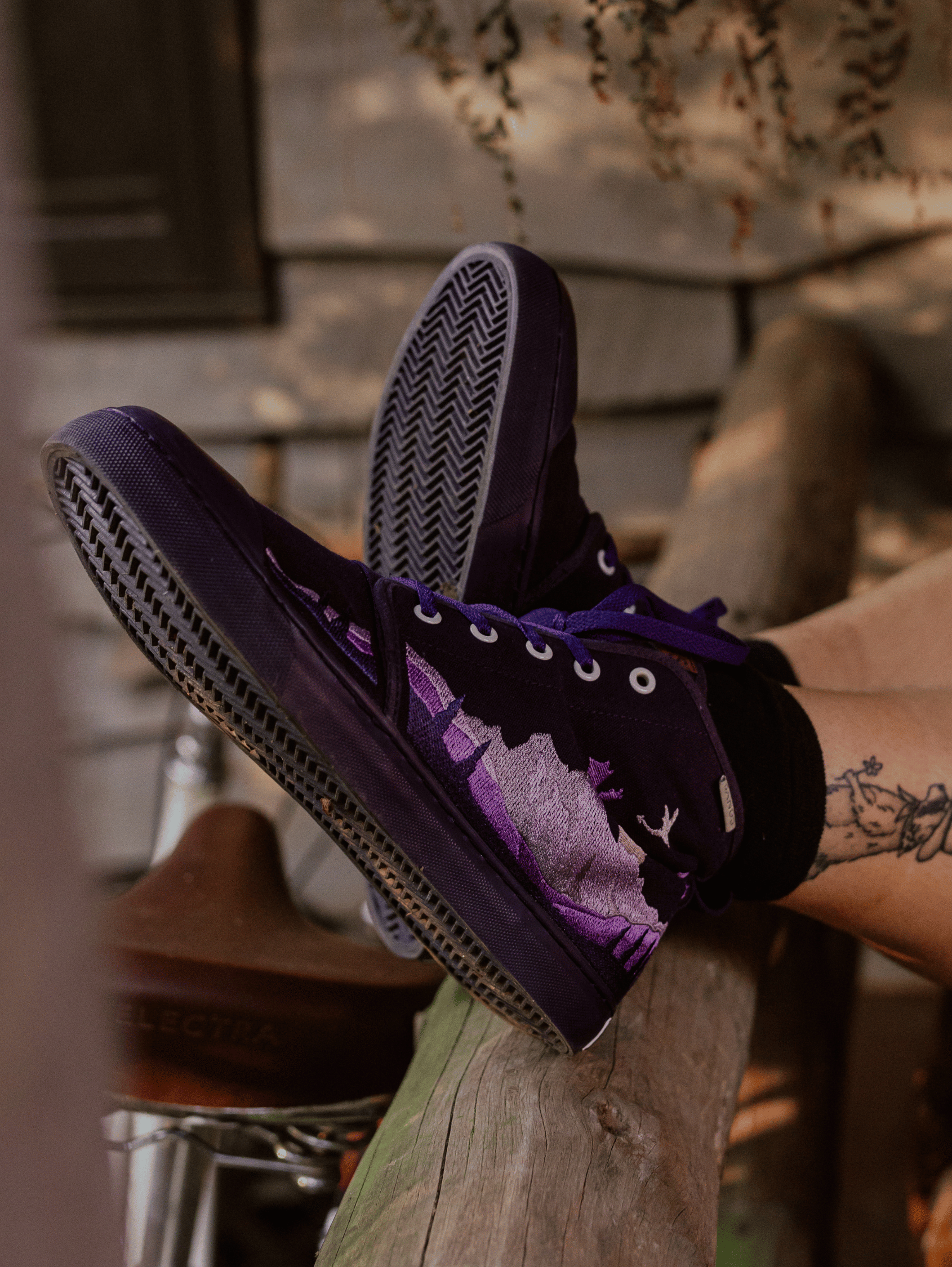 LIVE IN VERSE ～THE BEST～ Mystic Mountain High Top Sneakers | BANGS Shoes