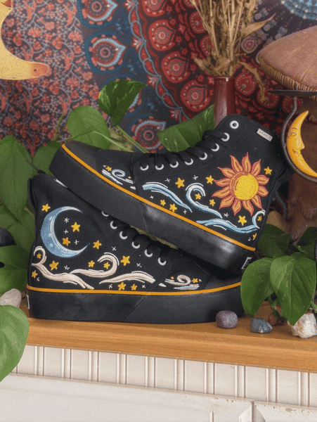 Onyx Dawn to Dusk Platform High Top – BANGS Shoes