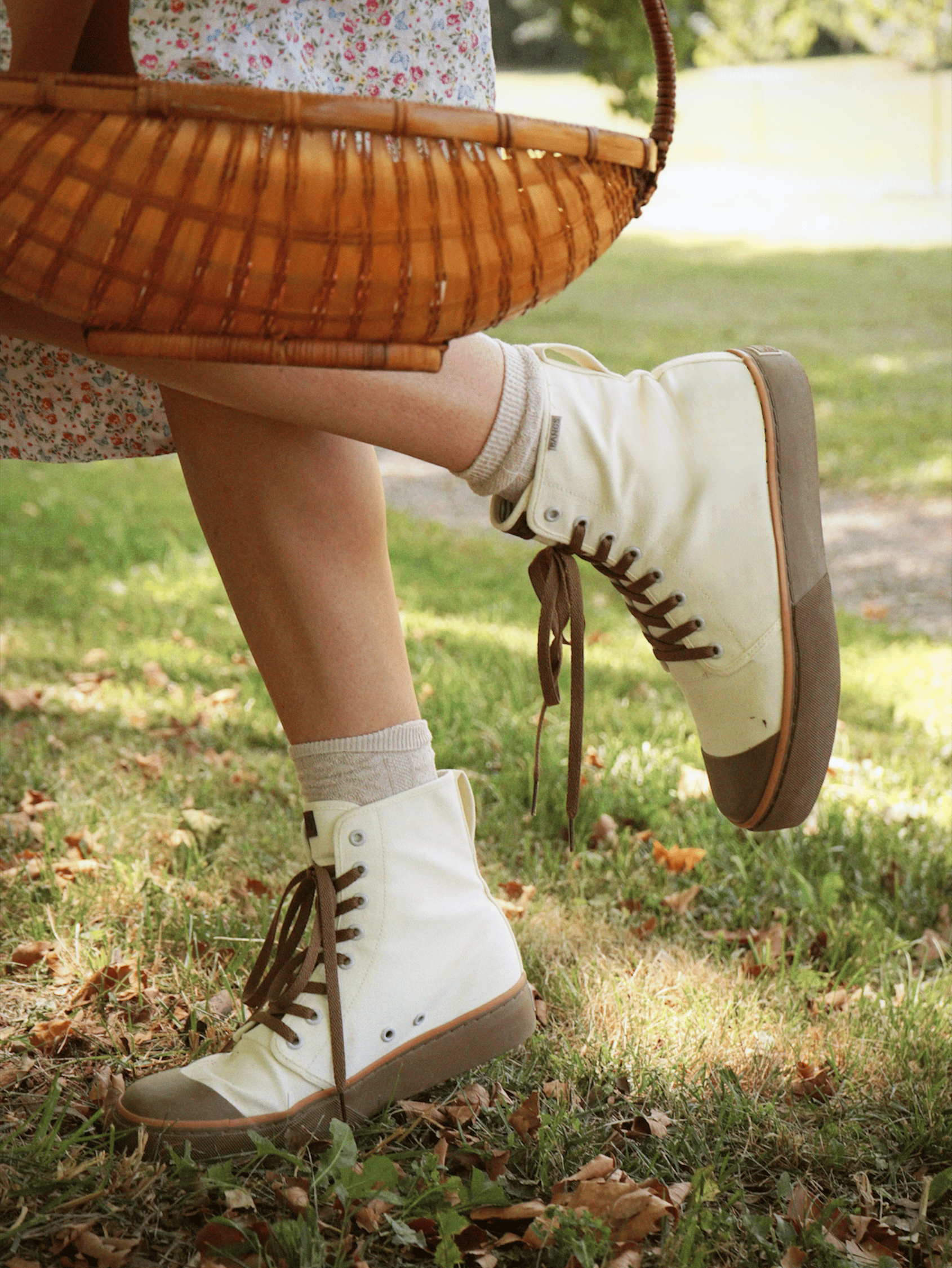 Sunshine Platform High Top Sneakers | BANGS Shoes | Classic Canvas