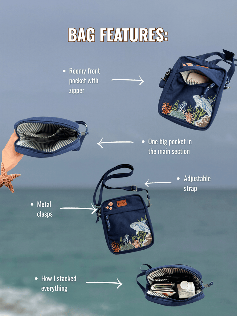 Coral Explorer Crossbody Bag – BANGS Shoes