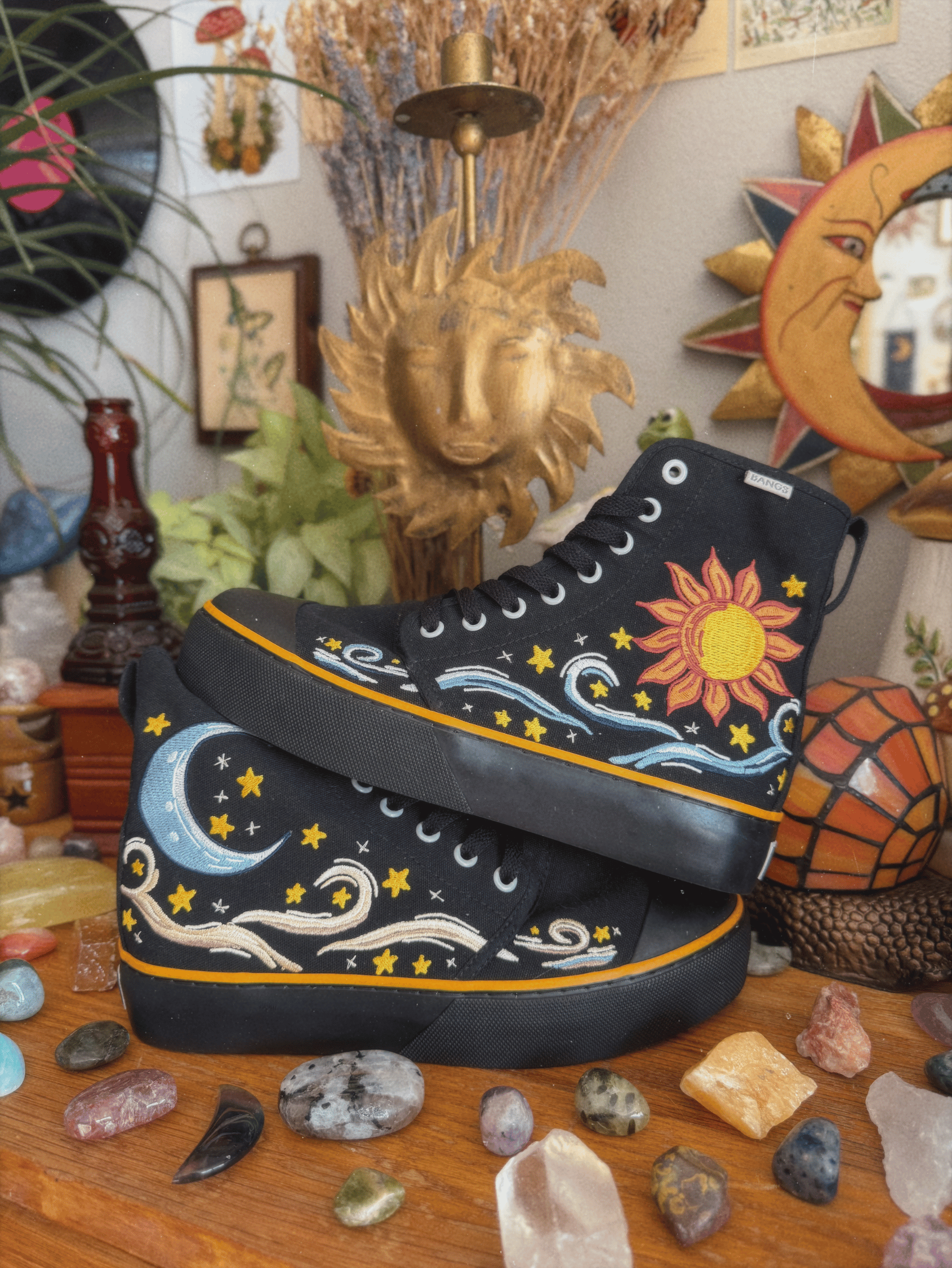Onyx Dawn to Dusk Platform High Top – BANGS Shoes
