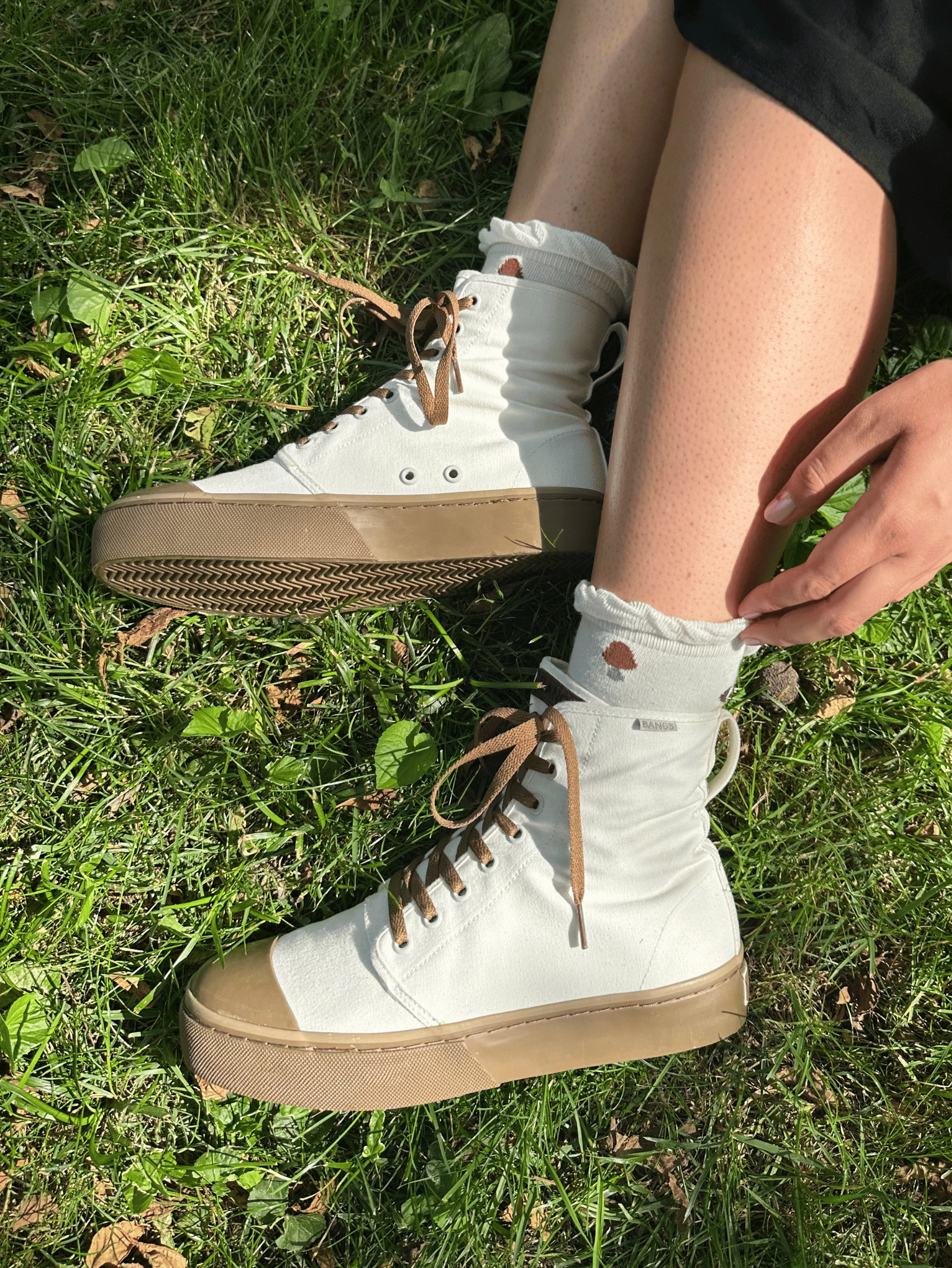 Top Trainers Popular High Top Sneakers High-Top Plateau Trainer