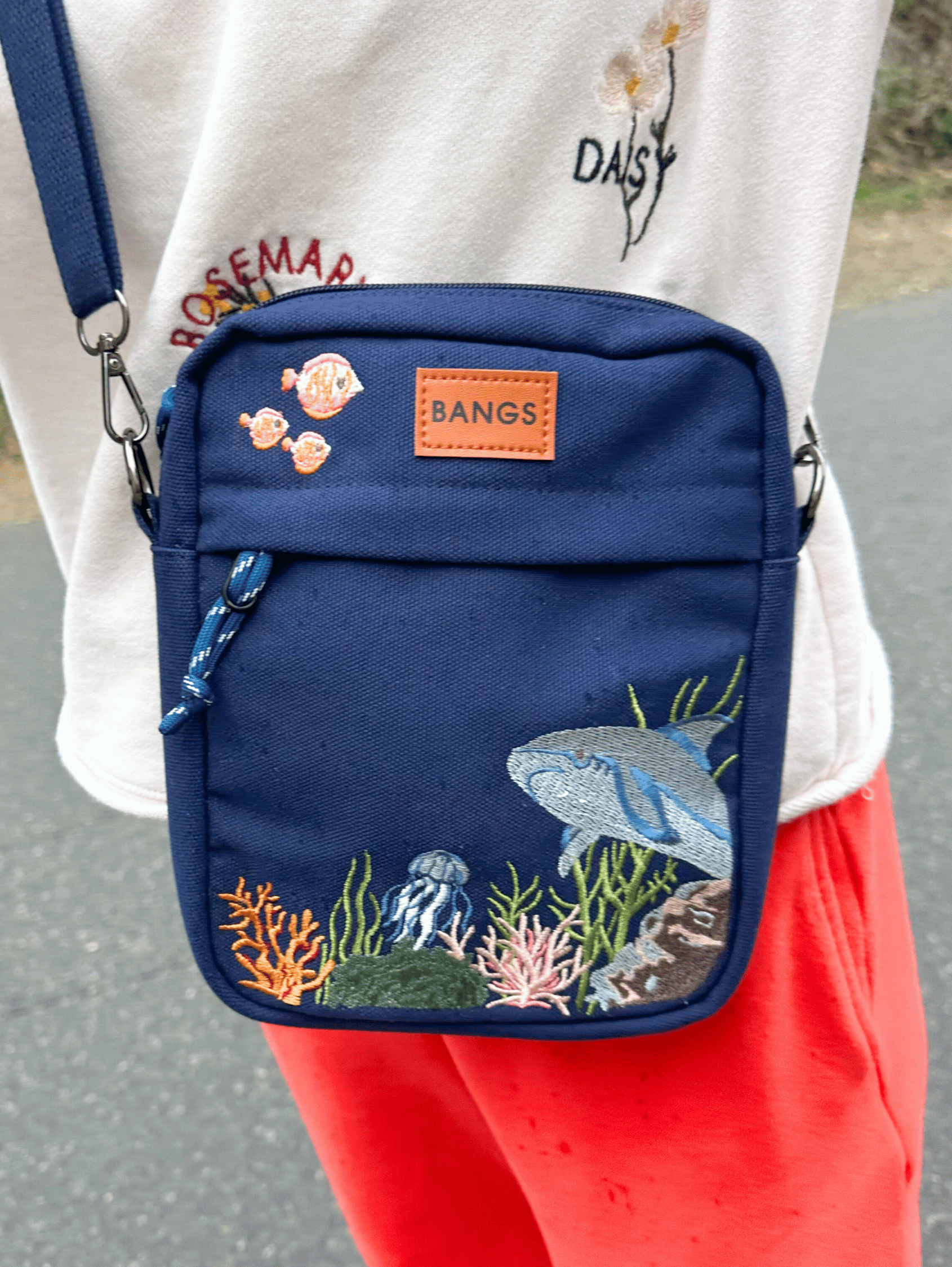 Coral Explorer Crossbody Bag – BANGS Shoes