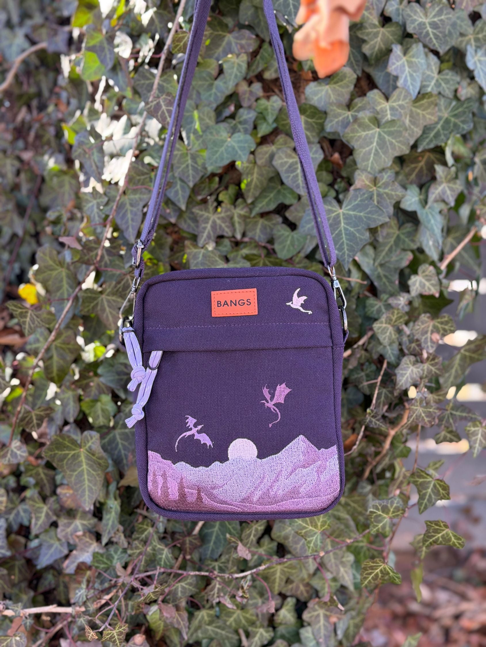 jual mini sling backpack Mystic Mountain Crossbody Bag