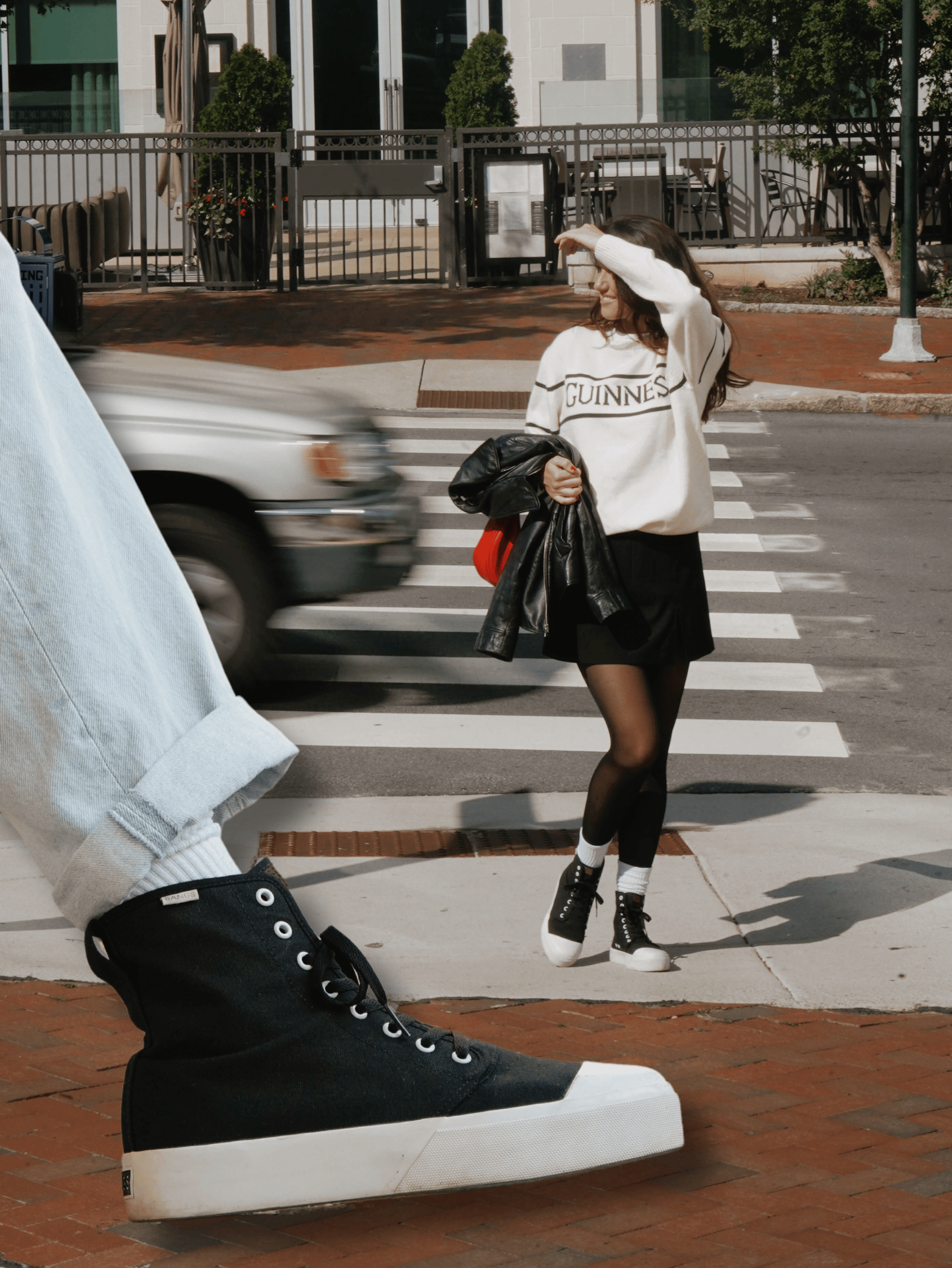 Onyx Platform High Top Sneakers | BANGS Shoes | Classic Canvas