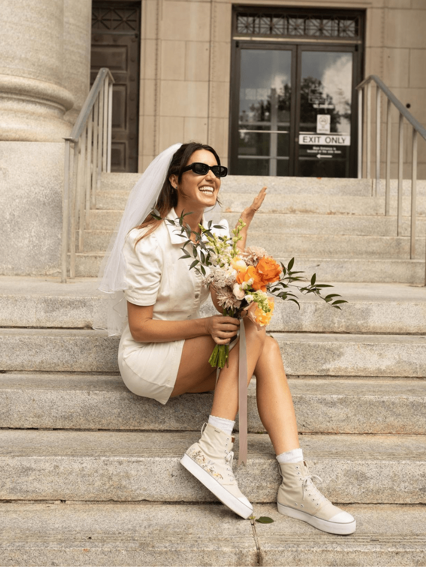 Wildflower Wanderer Platform High Top Sneakers | BANGS Shoes