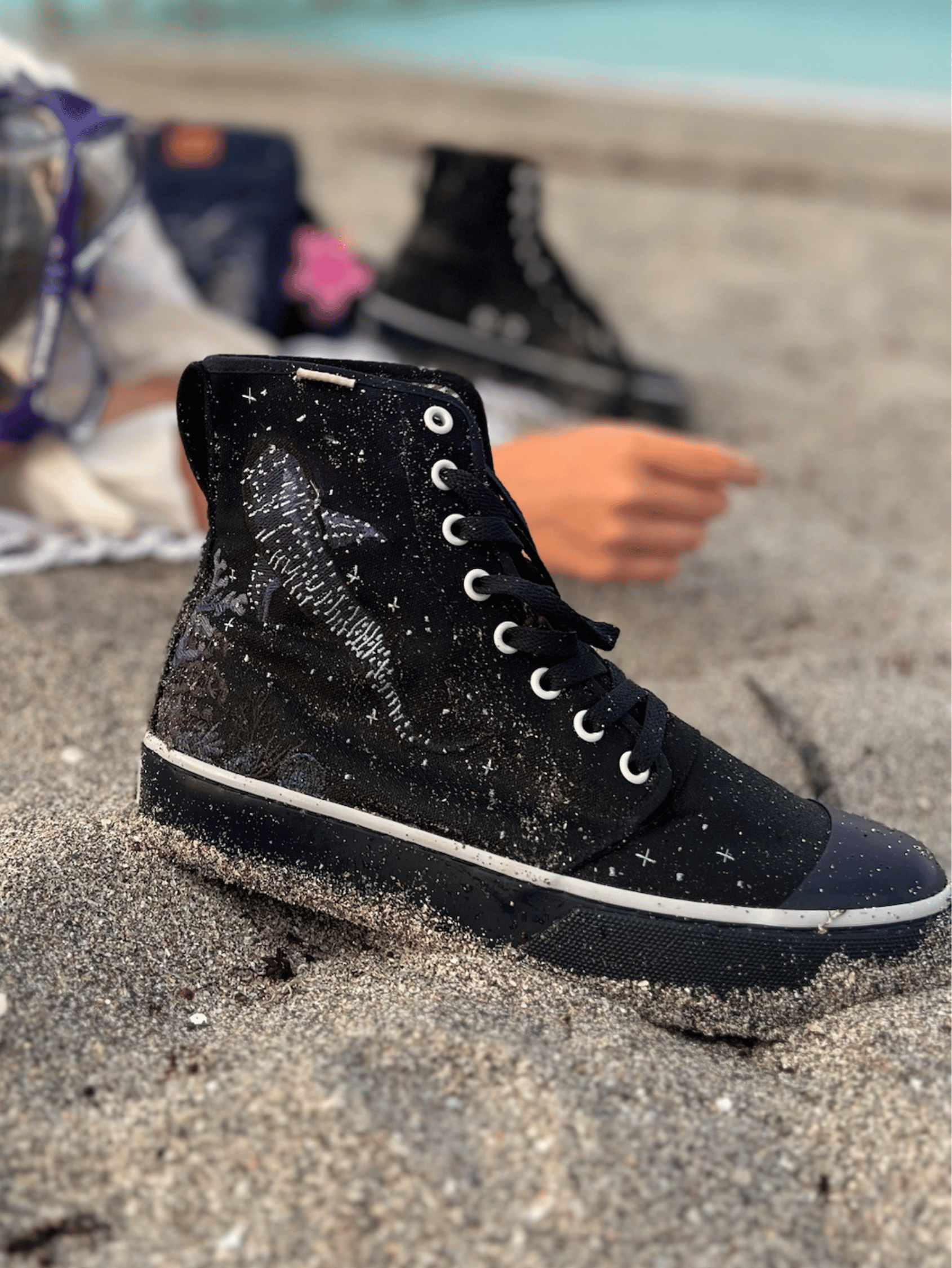Celestial Sea Platform High Top – BANGS Shoes