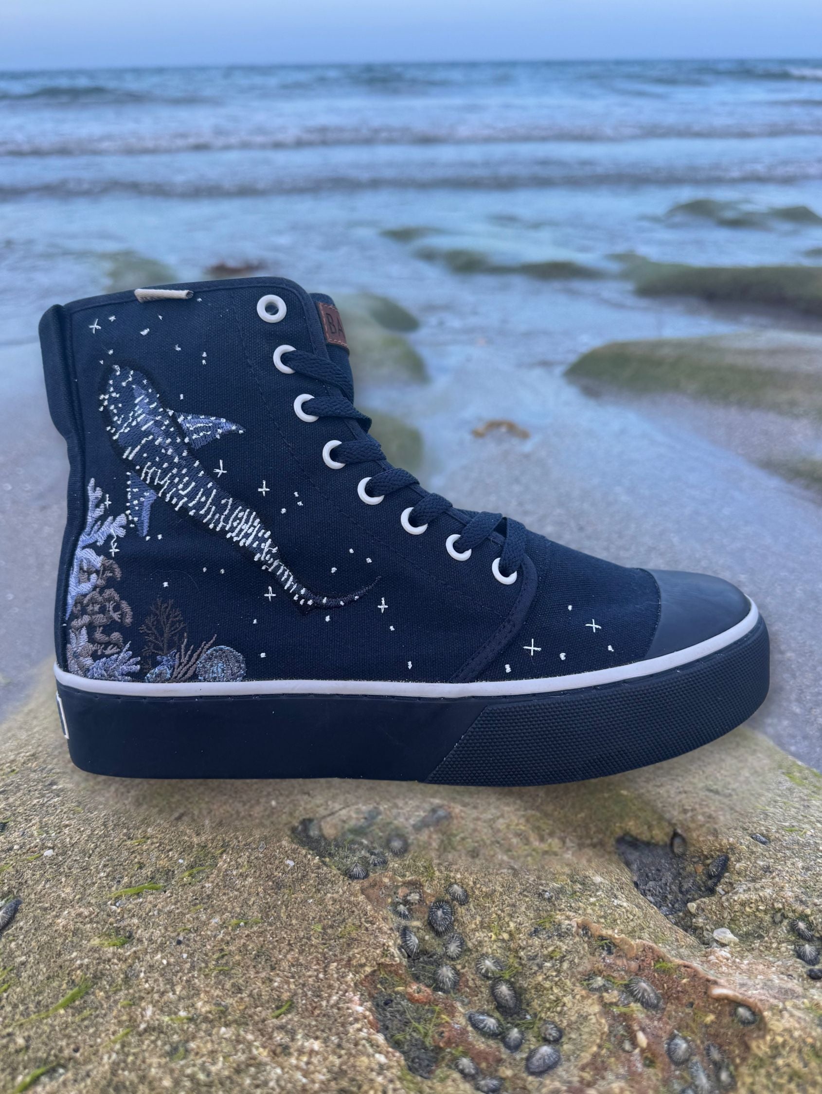 Celestial Sea Platform High Top – BANGS Shoes