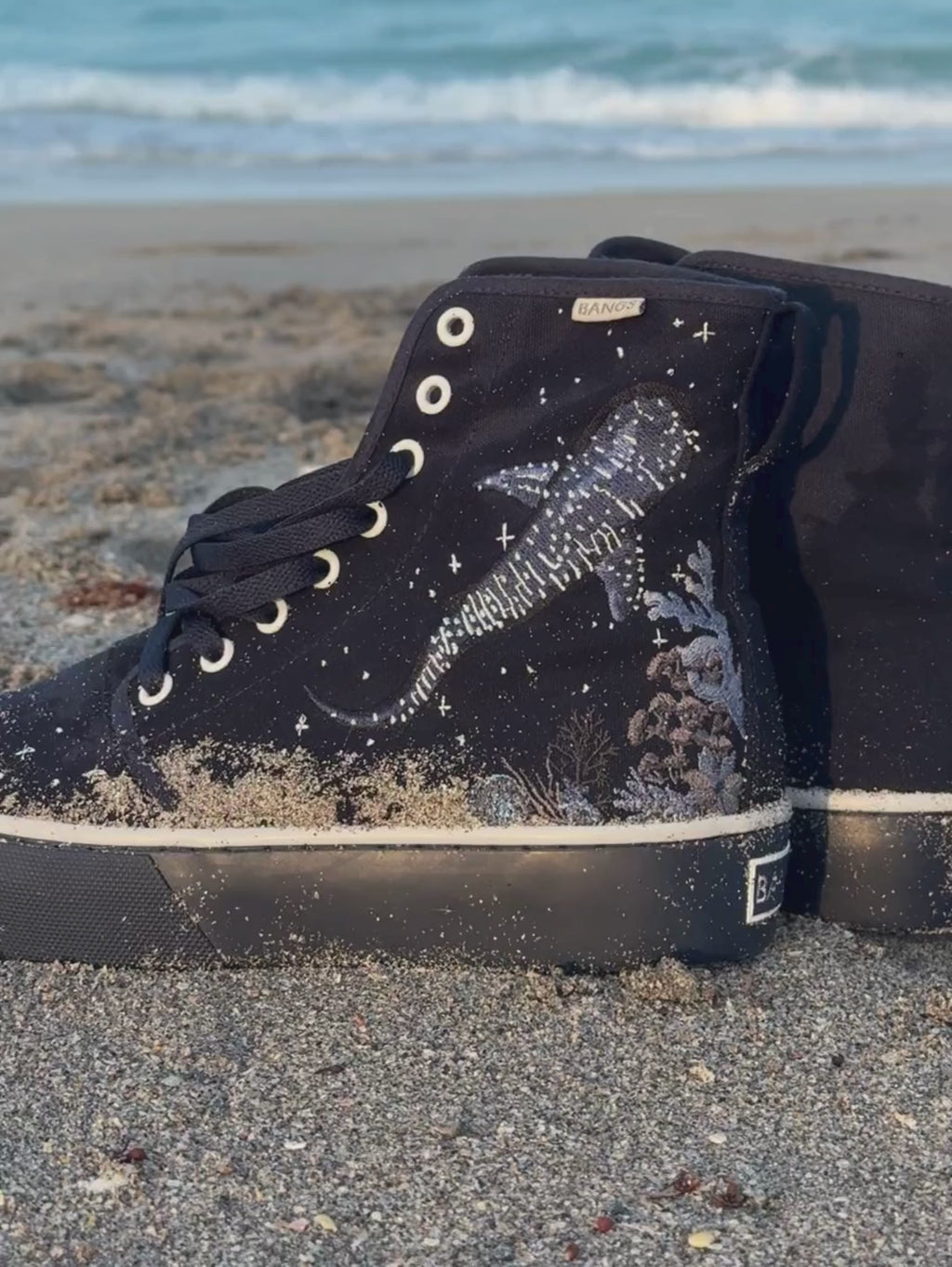 Celestial Sea Platform High Top – BANGS Shoes