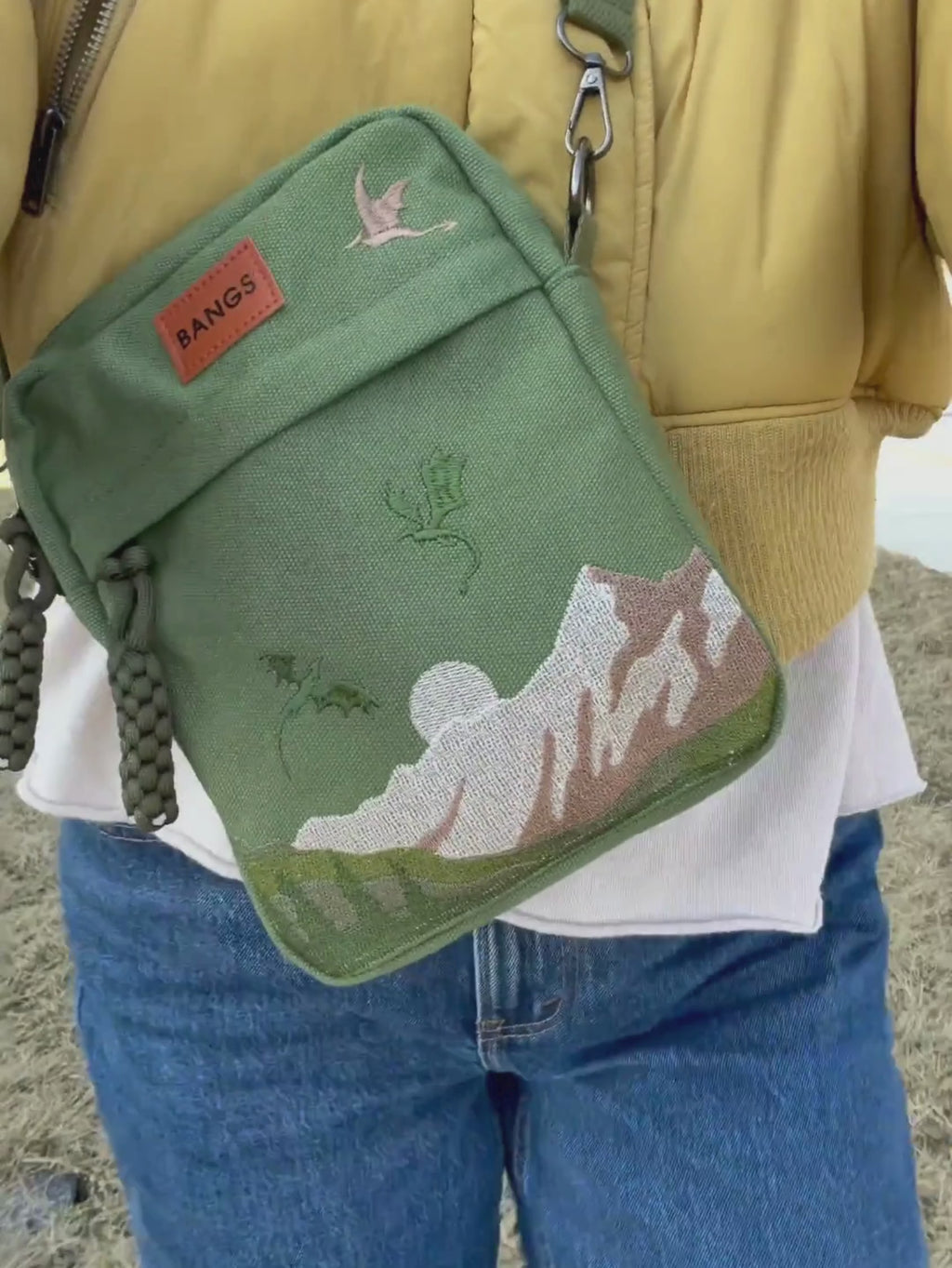 Emerald Mountain Crossbody Bag – BANGS Shoes