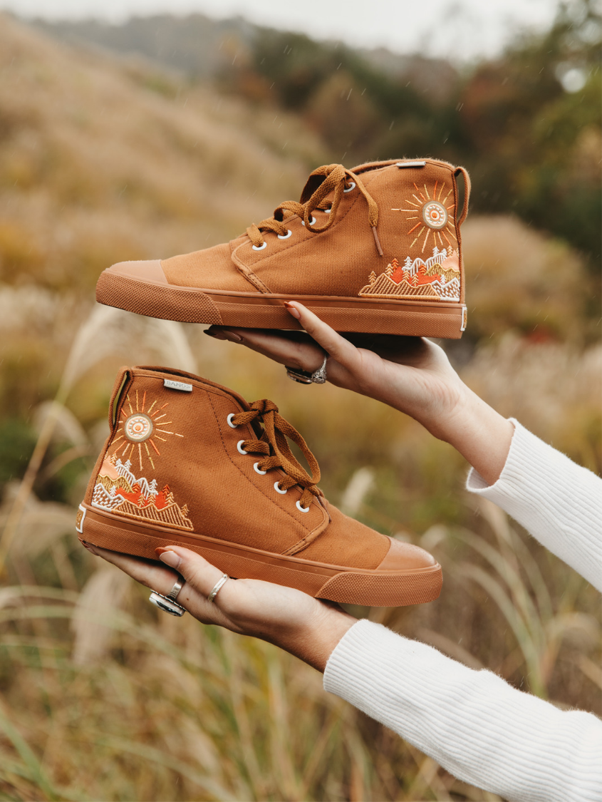 High top sales lace up shoes