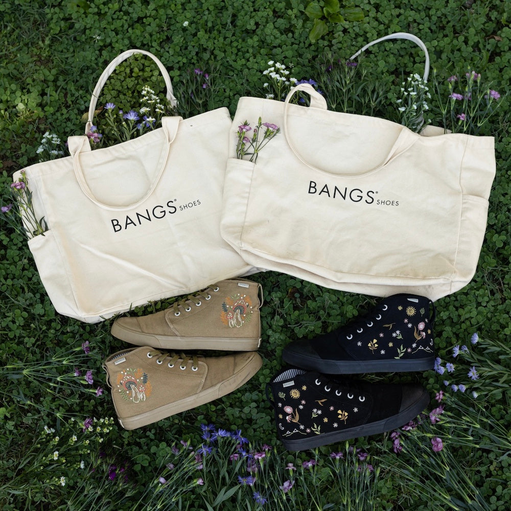 BANGS Shoes Large Tote Bag